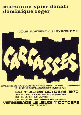 Exposition en octobre 1970